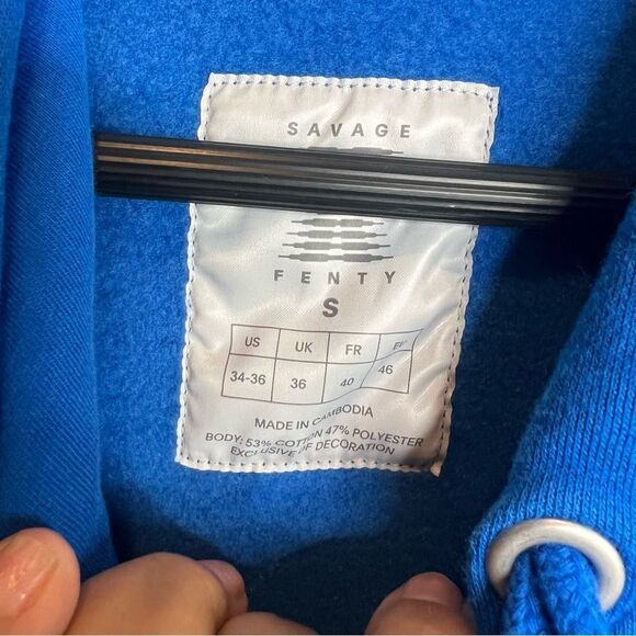 Savage X Fenty sweatshirt and sweatpants set top is small bottom is medium man - Picture 6 of 9